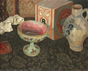 Still Life With A Biscuit Tin And Pots — Roger Eliot Fry