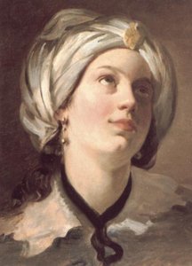 Study Of A Lunatist — Friedrich Ritter Von Amerling