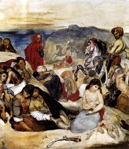 Scène Des Massacres De Scio — Eugène Delacroix