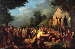 Recruiting For The Continental Army — William Tylee Ranney