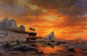 Ice Dwellers, Watching The Invaders — William Bradford