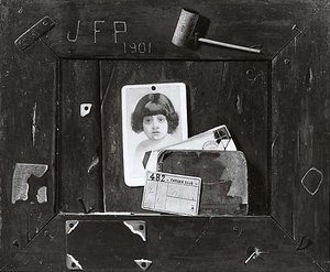 Still Life With Portrait Of Artist's Daughter, (painting) — John Frederick Peto