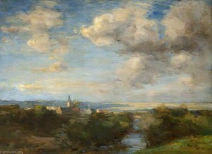 East Linton Pastoral Landscape — William Miller Frazer