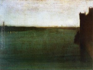 Nocturne: Grey And Gold - Westminster Bridge — 제임스 애벗 맥닐 휘슬러