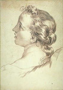Head Of A Young Girl — Charles-andré Van Loo