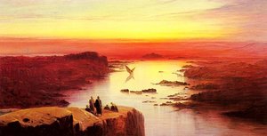 A View Of The Nile Above Aswan — Edward Lear