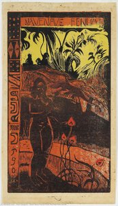 Nave Nave Fenua De La Serie Noa Noa — Eugène Henri Paul Gauguin