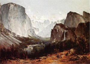 A View Of Yosemite Valley — Thomas Hill