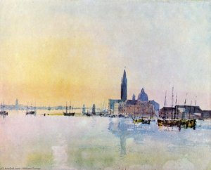 Venecia, San Giorgio Desde La Dogana: Amanecer — Joseph Mallord William Turner