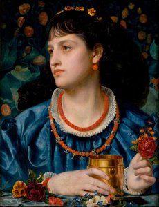 Isolda With The Love Potion — Anthony Frederick Augustus Sandys