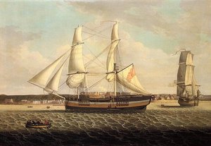 Ships In A Port — Robert W. Salmon