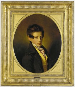Portrait Of Amédée Berny D’ouville — Eugène Delacroix
