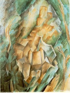 Castle At La Roche Guyon — Georges Braque
