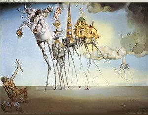 Explore Salvador Dalí’s ‘the Temptation Of St. Anthony’ (1946). A Surreal Masterpiece Blending Classicism & Dreamlike Imagery. — Salvador Dalí