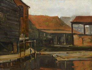 Fountain's Mill, Uxbridge — Maud Ireland Button