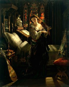 Madeline After Prayer — Daniel Maclise