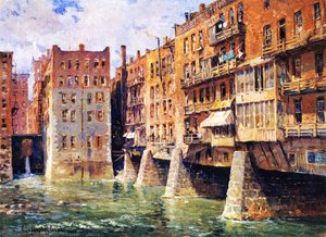 Main Street Bridge, Rochester — Colin Campbell Cooper