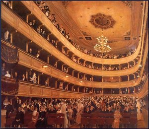 Az Régi Burgtheater — Gustáv Klimt