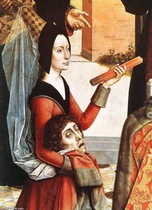 The Ordeal By Fire (detail) — Aelbrecht Bouts
