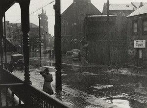 Rain, Pittsburgh, Pennsylvania — John Vachon