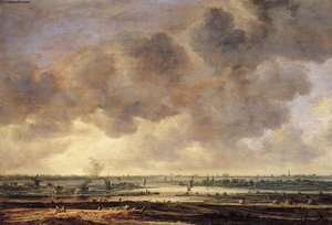 View Of The Haarlemmermeer — Jan Josephszoon Van Goyen