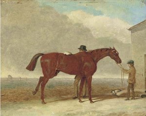 Epsom Downs, Before The Race — Abraham Cooper