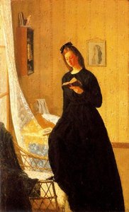 Girl Reading At The Window — Gwen John
