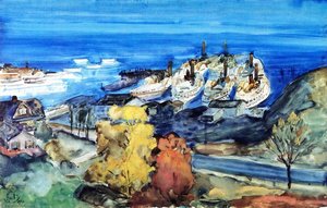 Fore Lee Boat Docks — George (pop) Overbury Hart