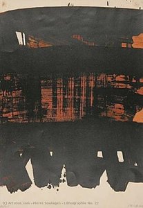 Lithographie No. 22 — Pierre Soulages