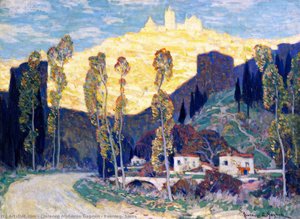 Abend, Siena — Clarence Alphonse Gagnon