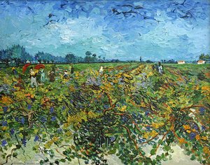 El Viñedo Verde — Vincent Willem Van Gogh