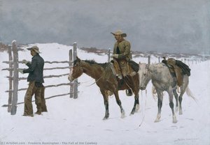 La Caduta Del Cowboy — Frederic Remington