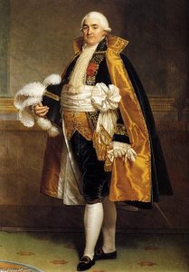 Portrait Of Count Charles A. Chasset — Albert Jacob Frans Gregorius
