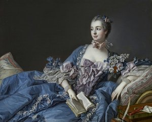 Madame De Pompadour (jeanne-antoinette Poisson, 1721 - 1764) — फ्रांस्वा बूशे