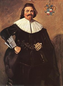Portrait De Tieleman Roosterman — Frans Hals I