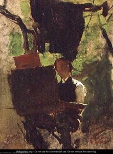 Artist At Work — Jacob Henricus Maris