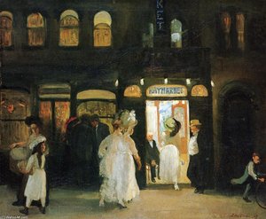 The Haymarket — John French Sloan