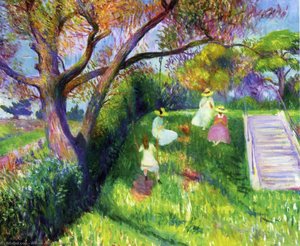 The Swing — William James Glackens