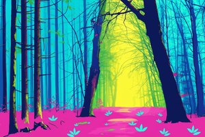 Cyan Prism: The Neon Threshold — Thibault Lemoine