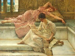 Favourite Poet — Lourens Alma Tadema