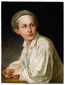 Portrait De L'architecte Louis Alexandre Trouard — ჟოზეფ ბენუა სუვე