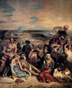 La Massacre De Chios — Eugène Delacroix