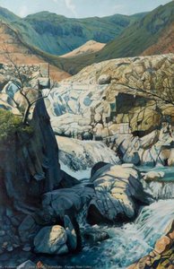 Waterfalls, Copper Mine Valley — John Cheall