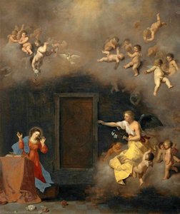 Annunciation — Cornelis Van Poelenburch
