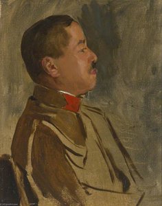 Lieutenant General Nagai Kitaru, Japanese Military Attaché (preparatory Study For 'terms Of Armistice, 3rd And 4th November 1918') — 赫伯特·阿诺德·奥利弗