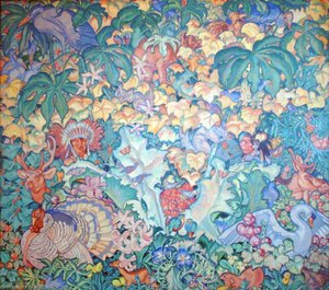 British Empire Panel (2) Canada — Frank Brangwyn