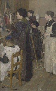 English Art Students — Emanuel Filips Fok