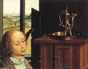 Die Verkündigung (detail) — Rogier Van Der Weyden
