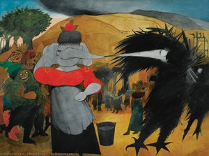 The Elephant Lady — Edward Burra