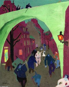 The Green Bridge — Lyonel Feininger